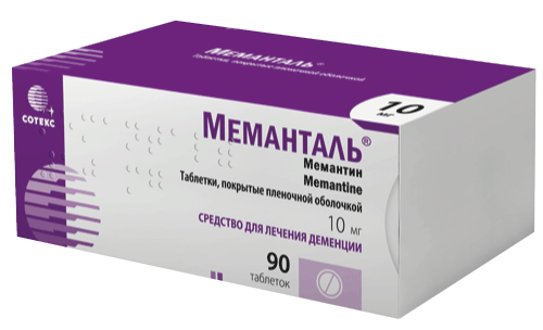Меманталь 10мг №90 табл. п/о Сотекс