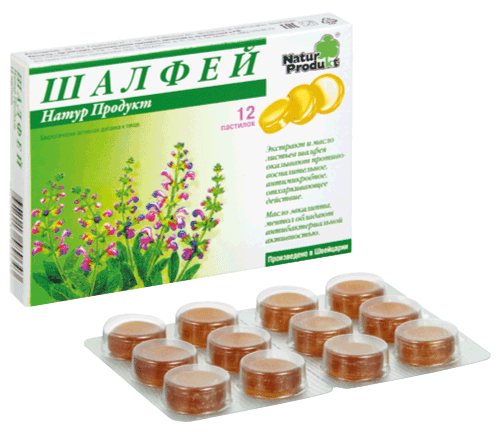 Шалфей №12 паст. Натур Прод/Др.мед.Ауфдермаур