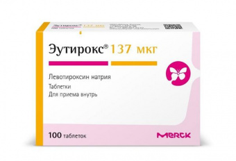 Эутирокс 137мкг №100 табл. Мерк