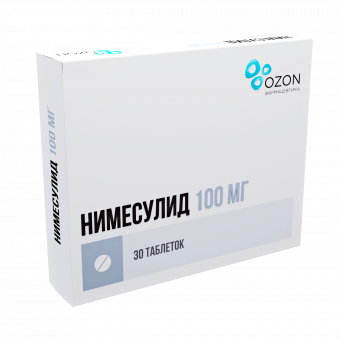 Нимесулид 100мг №30 табл. Озон