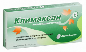 Климаксан №40 табл. Материа Медика