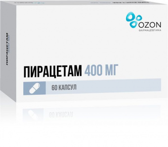 Пирацетам 400мг №60 капс. Озон